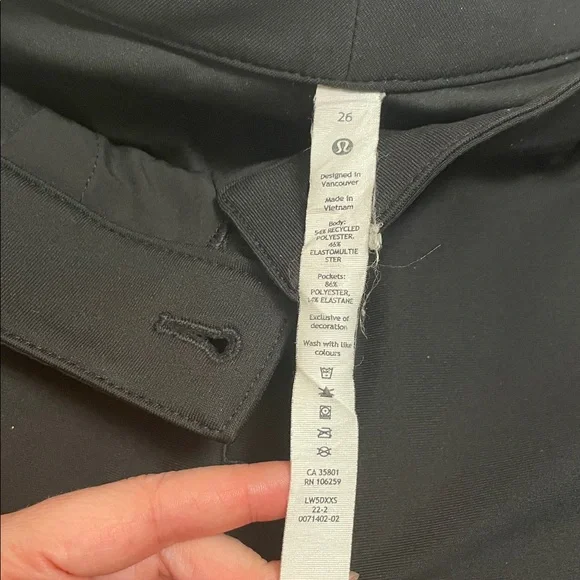 Lululemon City Sleek 5 Pocket Wide-Leg High Rise 7/8 Length Pant - Picture 5 of 7